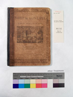 front view of book after repair